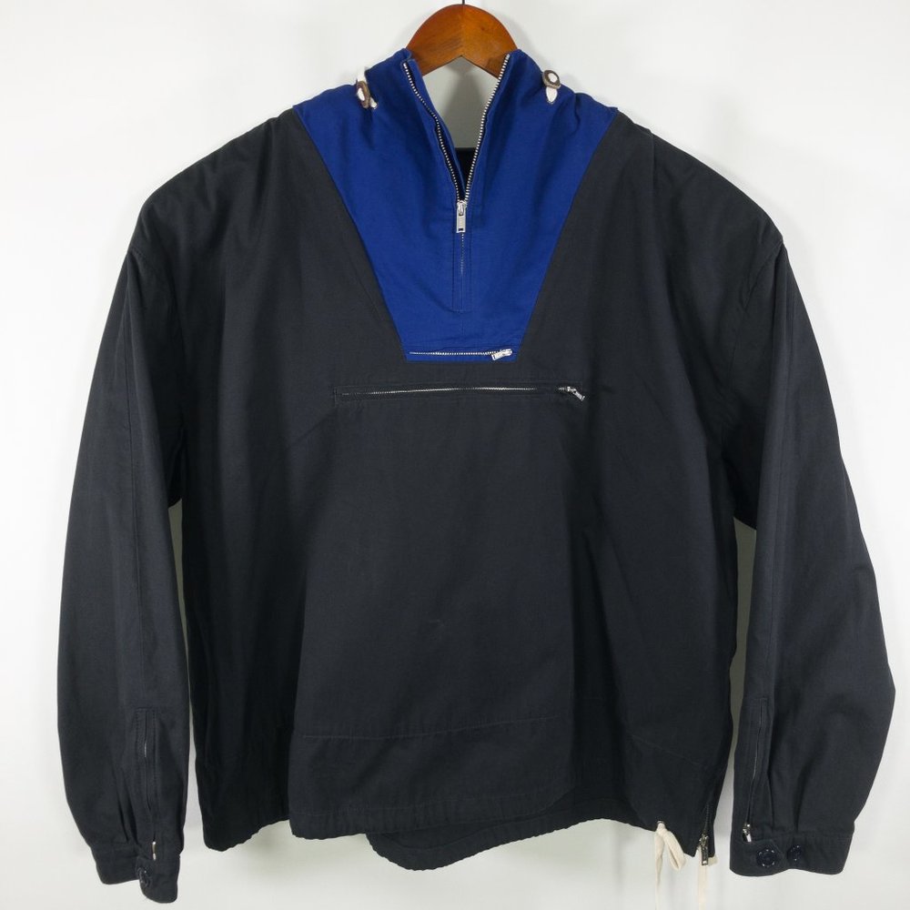 J.Crew Always Navy Cobalt Anorak 1/4-Zip Jacket XL - Picture 4 of 15